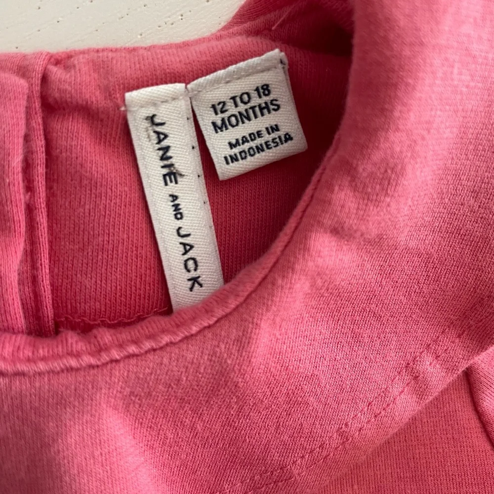 Janie and Jack dress with pockets & collar pink - Picture 3 of 4